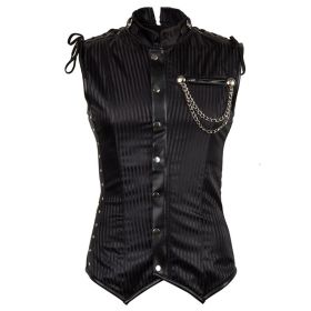 Men's Corset - Black - L