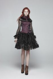 Steampunk Lace Shirt - M