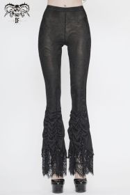 Gothic Lace Decorative PantsMesh - M