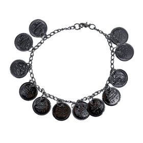 Coin Bracelet - Silver