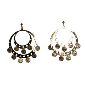 Gypsy Coin Earring - Gold