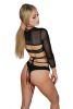 Mesh stretchy bodysuit