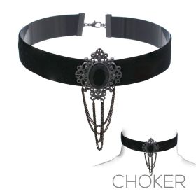 ag Velvet Oval Center Choker