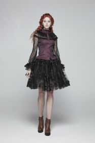 Steampunk Lace Shirt - S