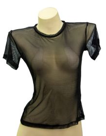 Mesh T-shirt - S