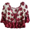 Top - Wool Crochet - Rose