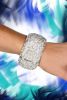 Hinged BaNgle Dbl sided Rhinestone