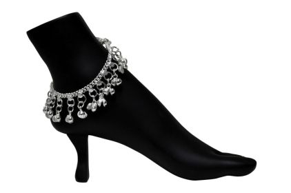 Bell Anklet - Silver