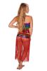 Stretchy belt with fringes - Rainbow