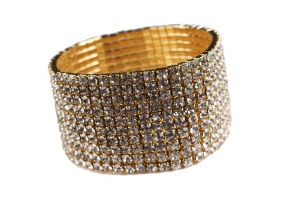 10 row Bracelet -  Gold