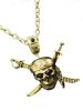 Pirate Skull & Swords Necklace