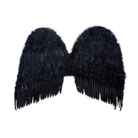 Angel Wing - Adult - Black..36in x 31in