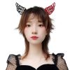 Two Tone Cut Out Devil Ears Headband