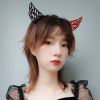 Two Tone Cut Out Devil Ears Headband