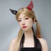 Two Tone Cut Out Devil Ears Headband