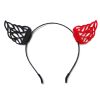 Two Tone Cut Out Devil Ears Headband