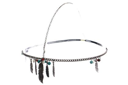 Dream Catcher Head Chain with Feathers