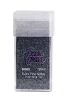 fine glitter -  square bottle 1.5 oz - Gray