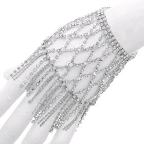 s rs net pattern fringe bracelet