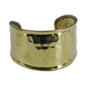 Hammered Cuff - Gold