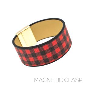 Checkered Magnetic Bracelet