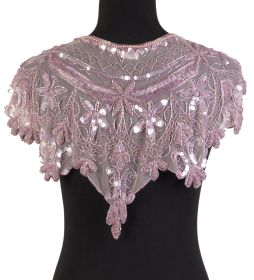 Beaded Collar - Mauve