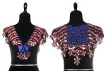 Beaded Collar-Star & Stripes