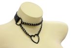 heart chain choker