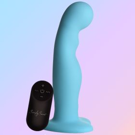 21X Vibrating Thick Silicone Dildo