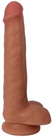 Thinz 8 Inch Slim Dildo with Balls - Light