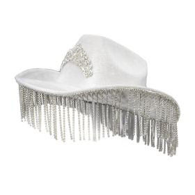 White Cowboy Hat - Deluxe #1