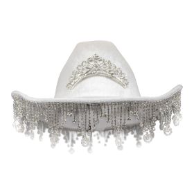 White Cowboy Hat - Deluxe #2