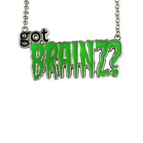 Got Brainz Green Necklace