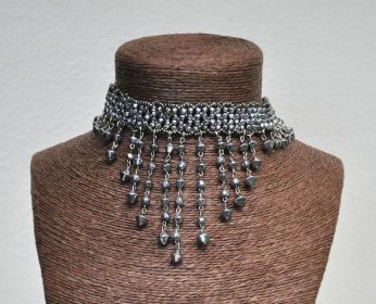 Victorian Choker - Grey