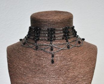 Victorian Choker - Black