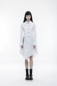 Gothic Long Shirt - White - M