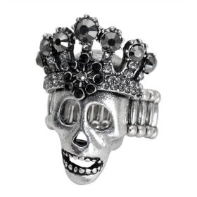 Ring - Skull with crown