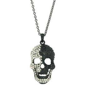 Necklace Skull - Black