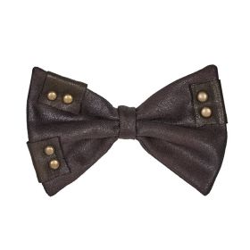 Steampunk Vintage Bow Tie-BRN-OS