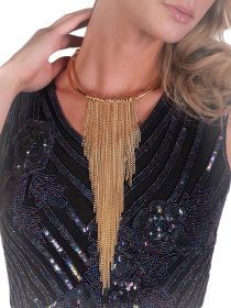 Necklace with Fringe