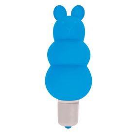 Excite Silicone Ripple Bullet Vibe- Blue