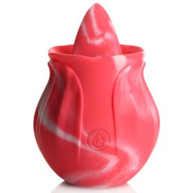 10X Pink Twirl Silicone Licking Rose