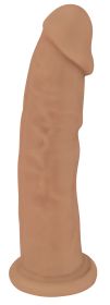 Silexpan Tan Hypoallergenic Silicone Dildo - 6 Inch