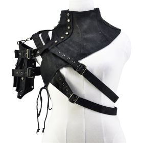 Gothic Black Shoulder Harness - OS